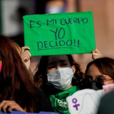 A woman holds up a banner that reads "My body, I decide" during a rally to celebrate the decision of the Mexican Supreme Court that found the total criminalization of abortion to be unconstitutional, in Saltillo, Mexico September 7, 2021.