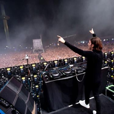 Swedish DJ Alesso performs at the Ultra festival in Buenos Aires, Argentina, February 22, 2015.