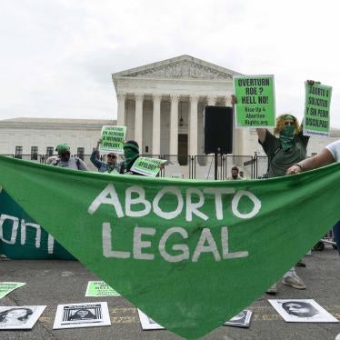 Abortion rights activists protest outside of the U.S. Supreme Court on Capitol Hill in Washington, DC, Tuesday, June 21, 2022.