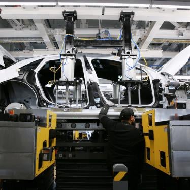 Electric Car Assembly Line