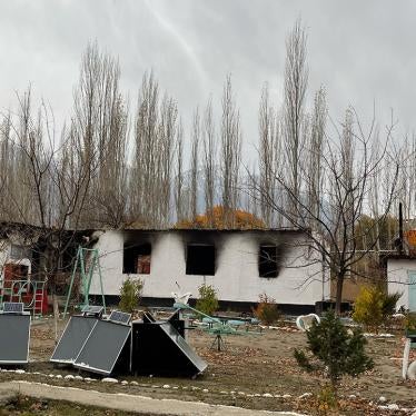 Destroyed Playground in Kyrgyzstan November 2022