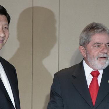 China's then Vice-President Xi Jinping, left, and Brazil's President Luiz Inacio Lula da Silva during a meeting at the presidential palace in Brasilia, February 19, 2009. 