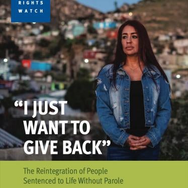 Report cover shows a portrait of Gabby S. in front of a blurred cityscape