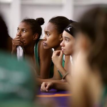 Adolescent girls in Brazil take part in a program where they receive information on sexual and reproductive health, learn to confront gender inequalities, and develop leadership skills, Rio de Janeiro, July 16, 2016. 