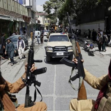 Taliban fighters patrol in Kabul, Afghanistan, August 19, 2021. 