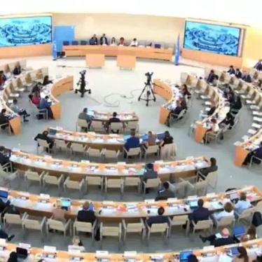 Réunion sur l’Afghanistan lors de la 54ème session du Conseil des droits de l'homme de l’ONU à Genève, le 11 septembre 2023.
