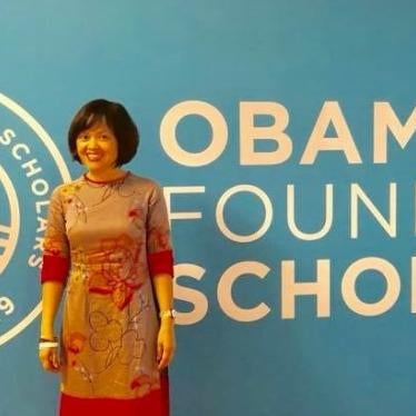 2018 Obama scholar Hoang Thi Minh Hong