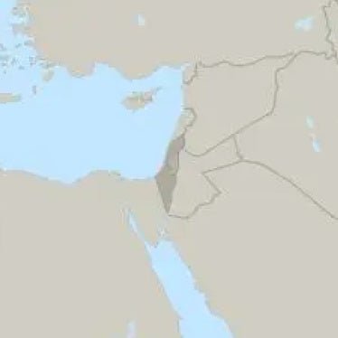 Israel/ Palestine Map