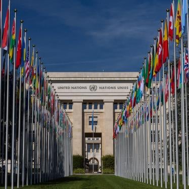 United Nations European headquarters in Geneva, Switzerland, September 11, 2023. 