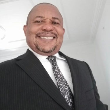 Atoh Walter M. Tchemi, a barrister in Kumba, South-West region, Cameroon, 2022. 