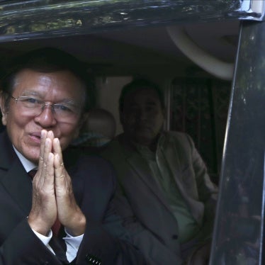 Kem Sokha, the imprisoned former president of the Cambodia National Rescue Party, in Phnom Penh, Cambodia, March 3, 2023.