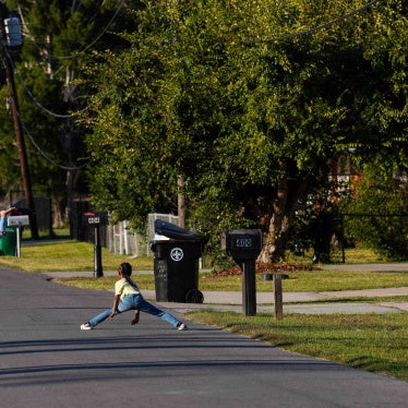 Children playing in the street