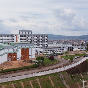 The Rwanda Parliament Building in Kimihurura, Kigali on May 16, 2019.