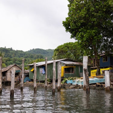 Wharf in the new Walande site.