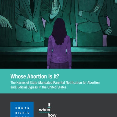 report cover in English