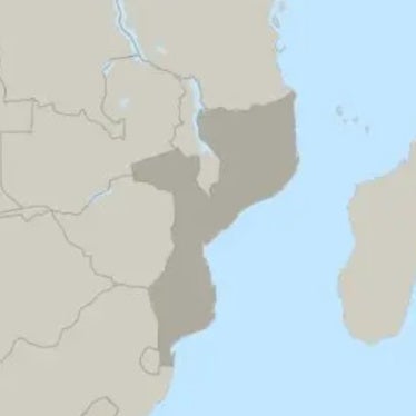 Mozambique map FR