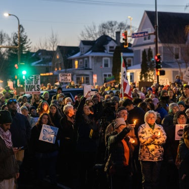 Community members attend a vigil for Renee Nicole Good, following a fatal shooting by an Immigration and Customs Enforcement (ICE) agent in Minneapolis, Minnesota, US, January 7, 2026.