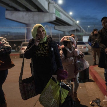 A group of migrants wait after learning that their appointments to apply for asylum in the US have been canceled, Tijuana, Mexico, January 20, 2025.