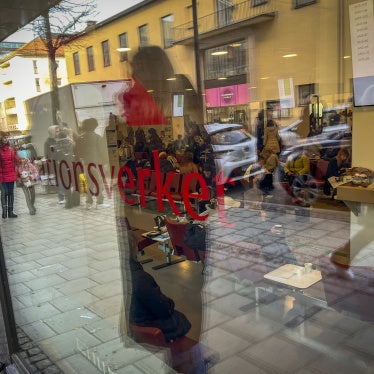 Exterior of the Swedish Migration Agency's offices in Stockholm