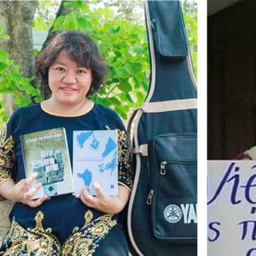 Left to right: Hoang Thi Hong Thai, Can Thi Theu, Pham Doan Trang, and Dinh Thi Thu Thuy. 