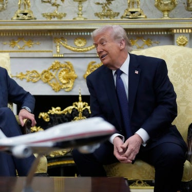 US President Donald Trump (right) meets with German Chancellor Friedrich Merz in the Oval Office at the White House in Washington DC, March 3, 2026. 