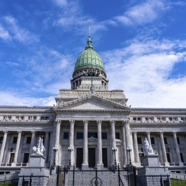 The Argentine National Congress Building in Buenos Aires, Argentina, April 11, 2024.
