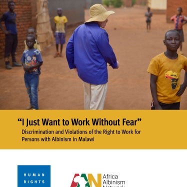 report cover in English