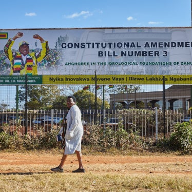 The ZANU PF headquarters in Harare a day after Zimbabwe President Emmerson Mnangagwa signed Amendment Bill No. 3 into law, amending the Constitution, July 8, 2026. 