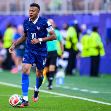 Kylian Mbappé during the men’s World Cup, Round of 16, Paraguay vs. France at Philadelphia Stadium, US, on July 4, 2026. 