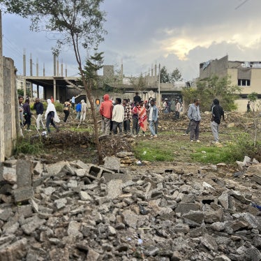 A collapsed wall in a residential house following the August 20, 2026 airstrike on a residential compound in Daero neighborhood, Mekelle, Tigray region, Ethiopia. The image was taken the same day by a Mekelle resident.