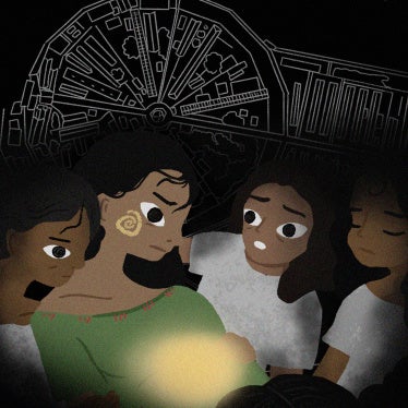 Four illustrated women, including one pregnant woman