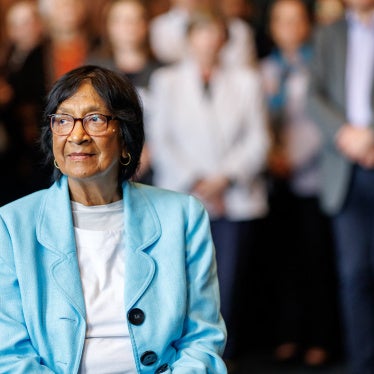 South African lawyer and judge Navi Pillay at the Nuremberg Forum following the announcement that she will be awarded the 2026 Nobel Peace Prize, October 9, 2026.