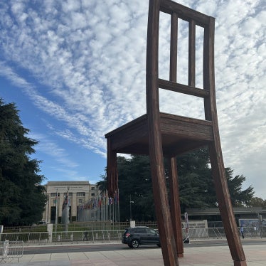 UN Broken Chair in Geneva