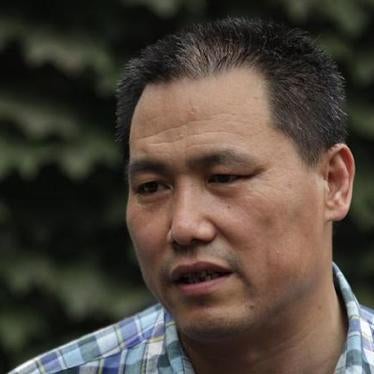 中国维权律师浦志强于2012年7月20日在北京接受媒体访问。