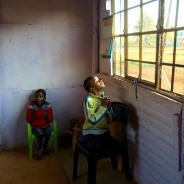 An estimated half-a-million children with disabilities have been shut out of South Africa’s education system, Human Rights Watch said in a report released today at a joint event with South Africa’s Human Rights Commission.