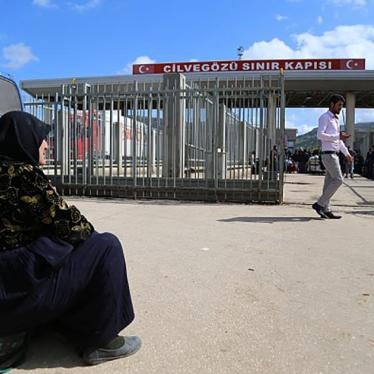 齐勒维戈足边界管制站，摄于2015年3月03日，这里曾是叙利亚民众躲避内战逃往土耳其的入境站，但在2015年3月遭关闭。