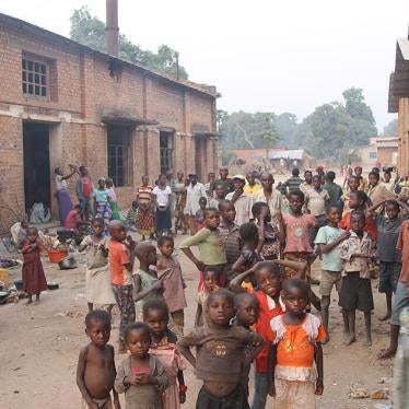 Several thousand ethnic Batwa, or Pygmy, sought refuge in an abandoned factory building known as Cotanga in Nyunzu, southeastern Democratic Republic of Congo, following a nearby attack on a displacement camp by ethnic Luba militia fighters on April 30.