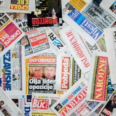 Balkan media under threat