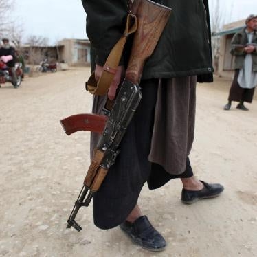 Militiamen in Kunduz province, Afghanistan.