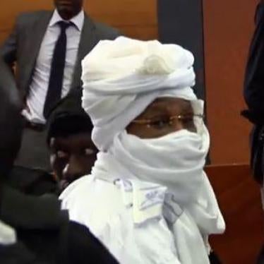 L'ex-dictateur du Tchad Hissène Habré, lors de l'ouverture de son procès à Dakar, le 20 juillet 2015.