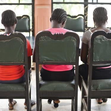 Three young Christian women abducted by Boko Haram in late 2013 from an area near Gwoza, Borno State. They escaped through the hills three weeks later.