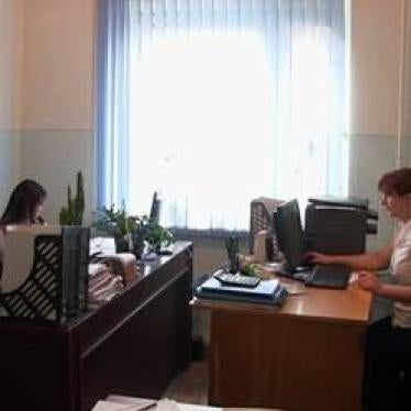 Crisis Center Arulaan in Osh, Kyrgyzstan, offers services to domestic violence survivors. Many such services are struggling to survive because of lack of resources. 