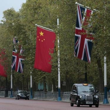 Britain should stand up to Beijing on human rights  