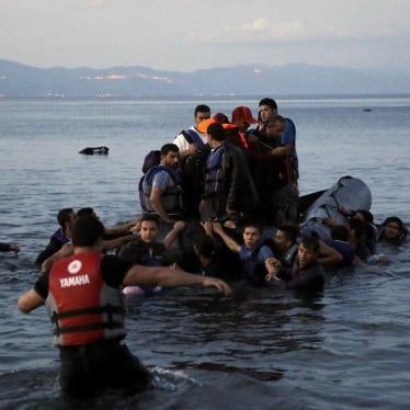 migrants greece aegean sea