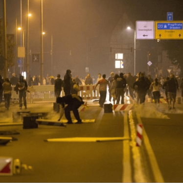 Dispatches: Alarming Attacks Against Refugees in Germany