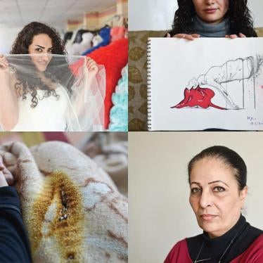 Some of the Syrian women profiled in this report, all of whom are now refugees in Turkey due to ongoing conflict and threats to their personal freedom and security in Syria.