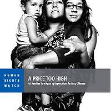 Melida Ruiz, a lawful permanent resident, pictured with her daughter, Mercedez Ruiz, and her grandson, Christopher Gonzalez. 