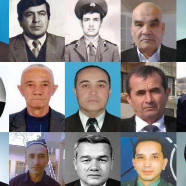 Individuals currently imprisoned on politically motivated charges in Uzbekistan.