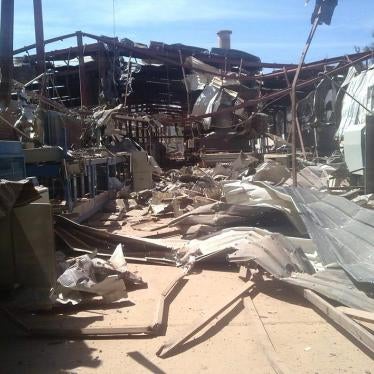  Destruction at the location of an air strike at Radfan Ceramics Factory, west of Sanaa, Yemen, on September 23, 2015.