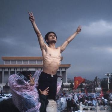 Tiananmen Square, Beijing in June 1989. 